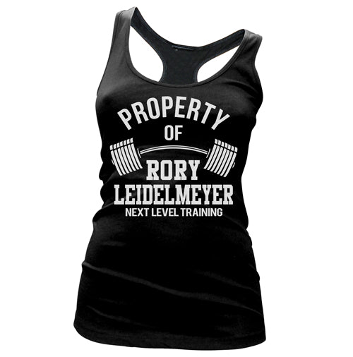 Next Level Training Womens Racerback Tank Top
