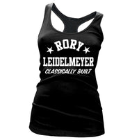 Rory Leidelmeyer Classically Built Womens Racerback Tank Top