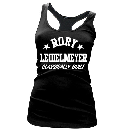 Rory Leidelmeyer Classically Built Womens Racerback Tank Top