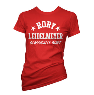 Rory Leidelmeyer Classically Built Womens T-Shirt